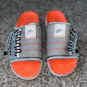 Nike Asuna Slide Grind Total Crimson